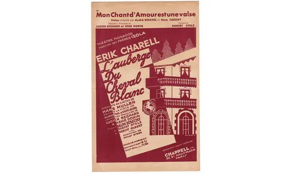 Mon chant d'Amour est une valse