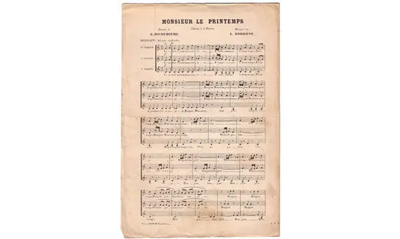 Monsieur le Printemps