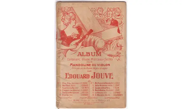 Album 12 morceaux Mandoline ou Violon