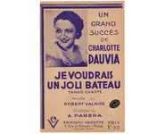 Je voudrais un joli bâteau