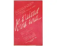 Je t'aime c'est tout...