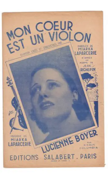 My heart is a violin