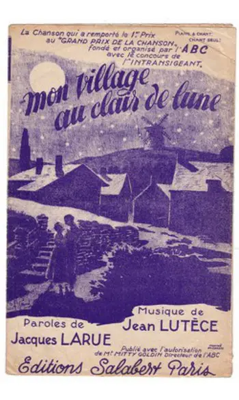 My village in the moonlight