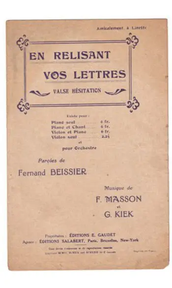 Reading your letters again